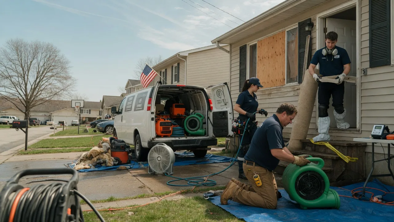 Water Damage Restoration in Blue Bell, PA near me